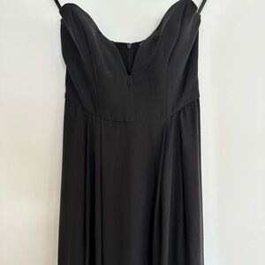 Zimmermann Black Silk Strapless Maxi Dress Zimmermann size 0